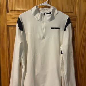 Mens Nike Chicago Bears On-field 1/4 zip Coaches Jacket NWOT size XL